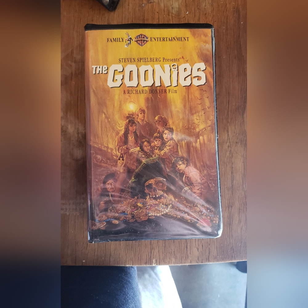 goonies vhs case